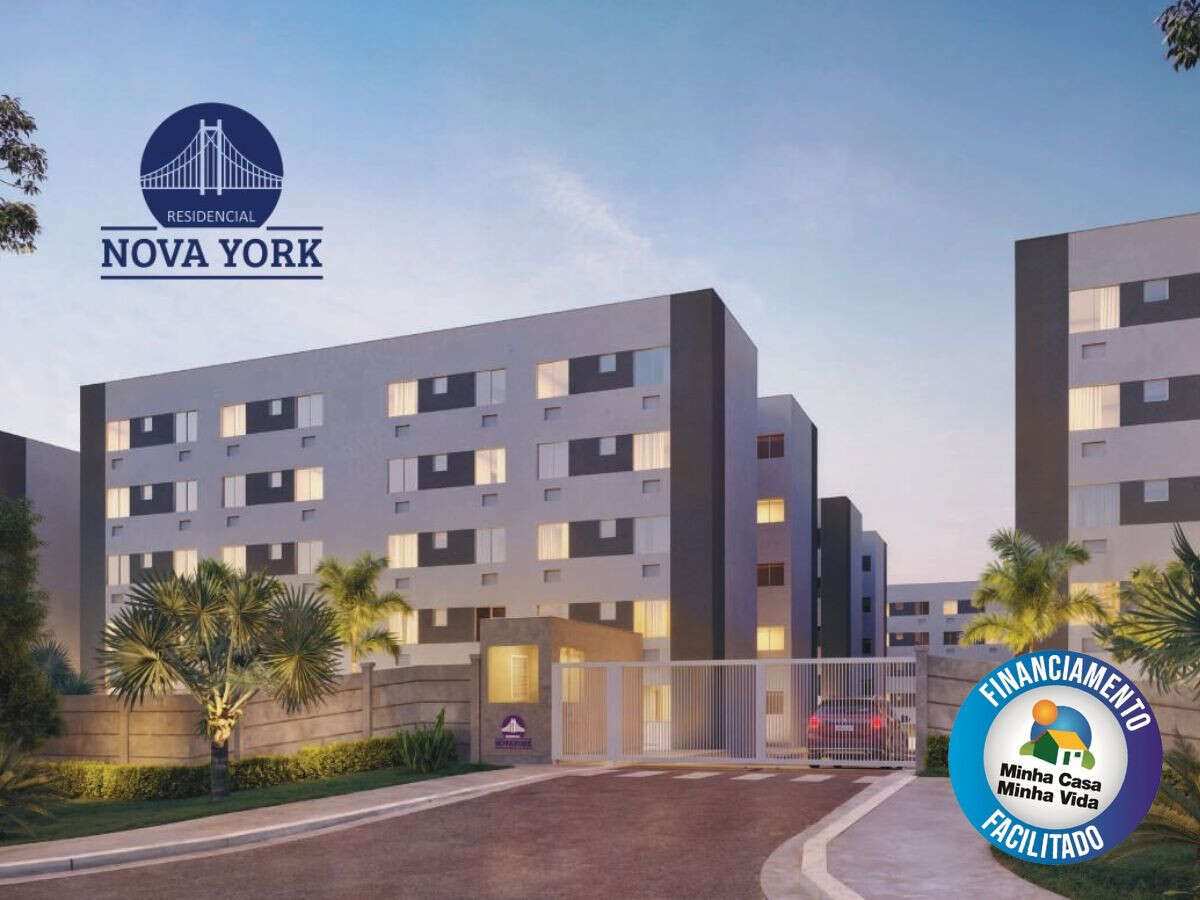 Lançamento Residencial Nova York em Nova Iguaçu: 1 e 2 Quartos, Condomínio Fechado com Lazer e Condições Especiais pelo MCMV - isaacmimoveis.com.br