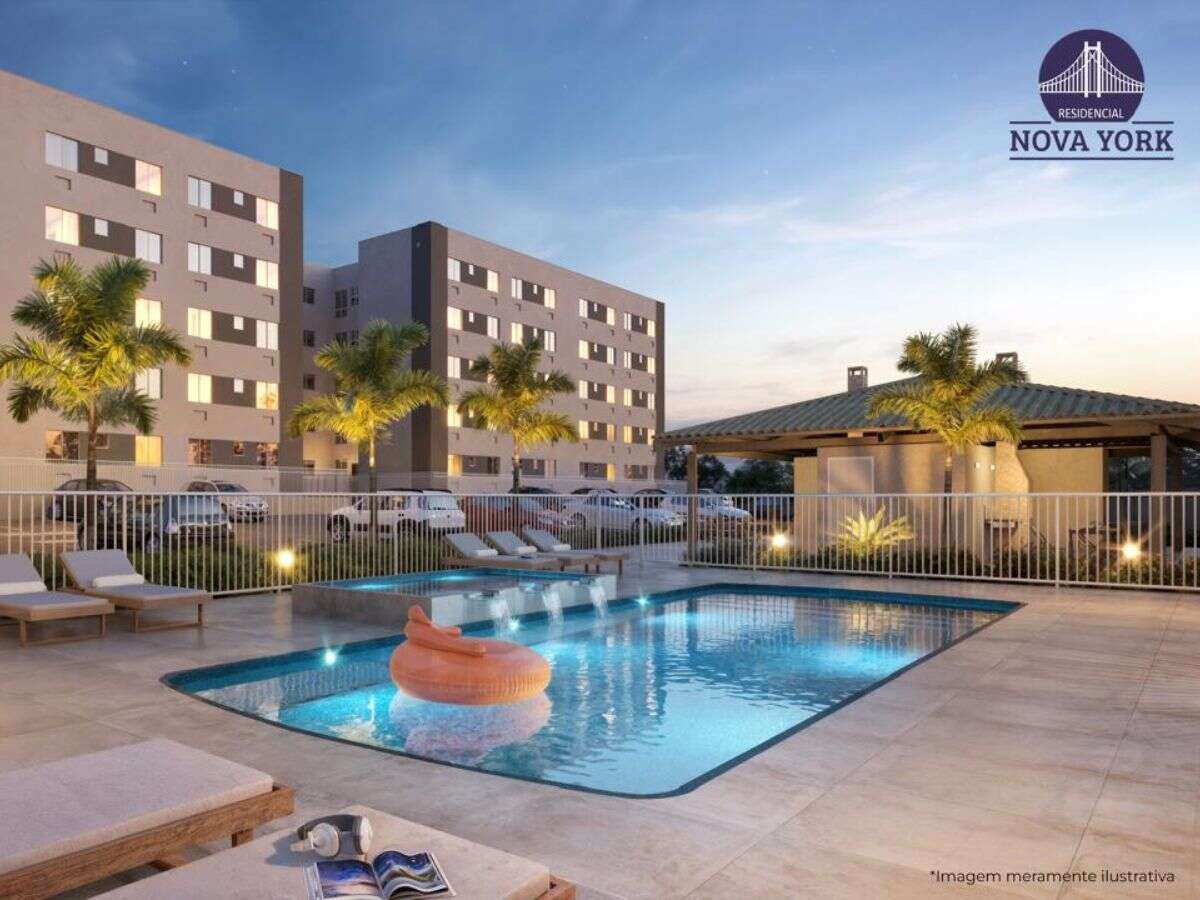Lançamento Residencial Nova York em Nova Iguaçu: 1 e 2 Quartos, Condomínio Fechado com Lazer e Condições Especiais pelo MCMV - isaacmimoveis.com.br