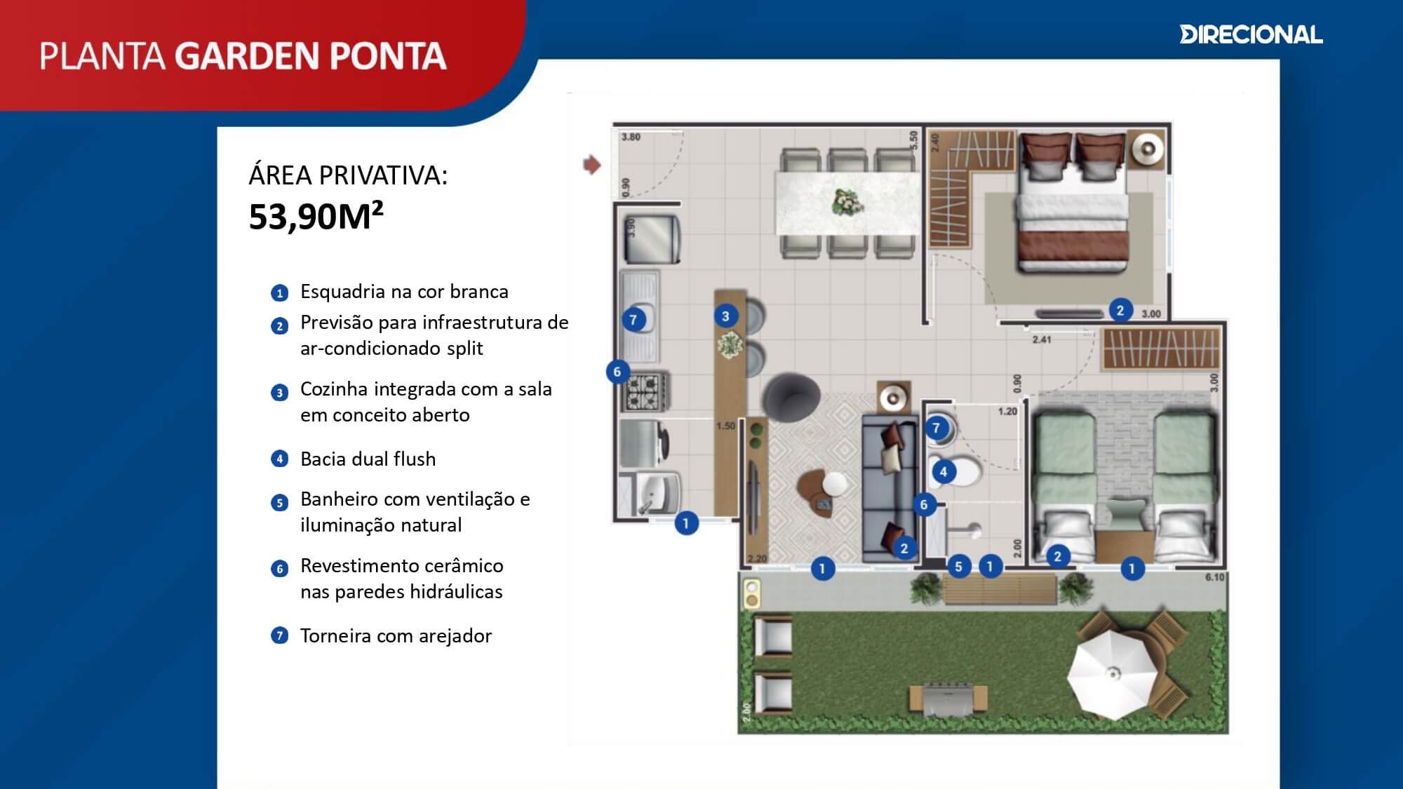 Planta - Apartamentos à venda e PRONTOS PARA MORAR, próximo à UNIG, Nova Iguaçu, 2 quartos, vaga, lazer, a partir 41,27m². - isaacmimoveis.com.br